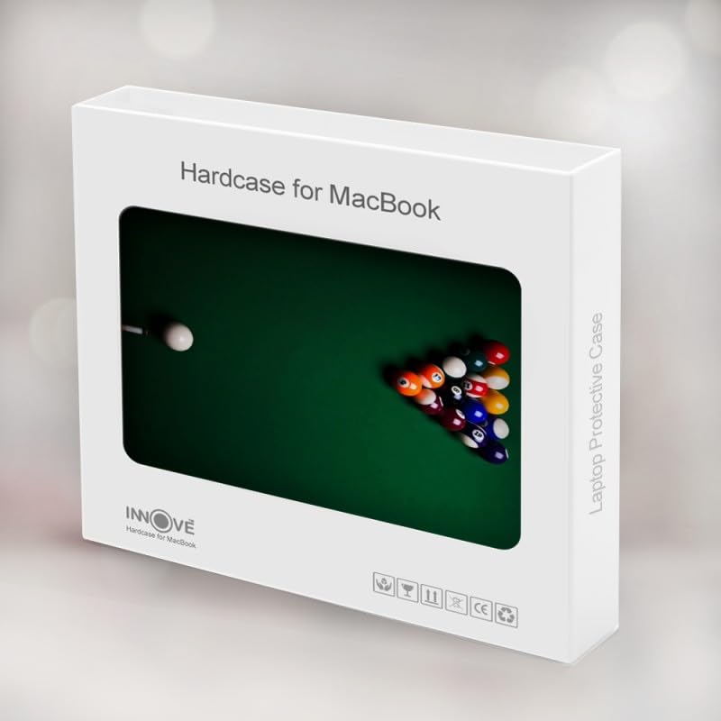 Etui MacBook Pro 14 Billiard Pool - Coque de protection A2442 A2779 A2992 housse ordinateur