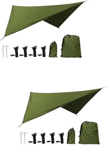 Miniatura 1 de BESPORTBLE Tienda de campaña para camping, tienda de campaña Hamaca para exterior, lona ligera para bushcraft, refugio de lona para camping,