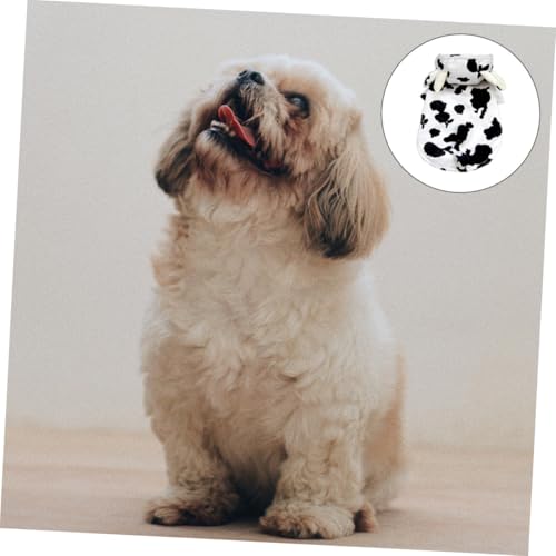 Disfraz para Perros XS con Diseño de Vaca en Algodón Suave miniatura 3