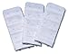 USA Made 2 Hook Bra Extenders (White - 3 Pack) with Four Rows of Adjustment Adding up to Three inches of Expansion! by NuAngel