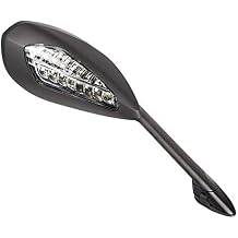 KiWAV Motorcycle OEM Spec Mirror Street Legal E-Mark Certified Black FD-939 compatible for Ducati Panigale 1199 with LED Turn Signal Right Hand x 1