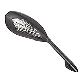 KiWAV Motorcycle OEM Spec Mirror Black FD-939 compatible for Ducati Panigale 1199 with LED Turn...