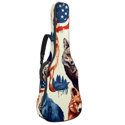 Sac pour guitare rembourré et étanche protégeant des chocs