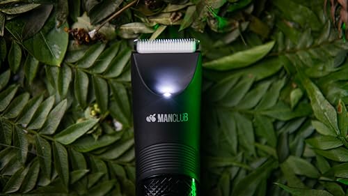 MANCLUB® Kit Black com: O Desmatador®, 2 Lâminas de Cerâmica com Tecnologia Anti-Cortes e 2 Cuecas B
