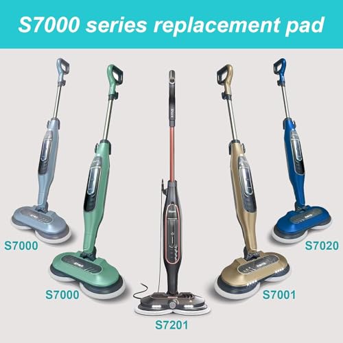 Image of AIR U+ 4 Pack Steam Mop Replacement Pads for Shark Steam & Scrub Mop