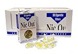 Nic Out Filters For Cigarette Smokers (New Easy Draw 8 Hole Filter System) (10)
