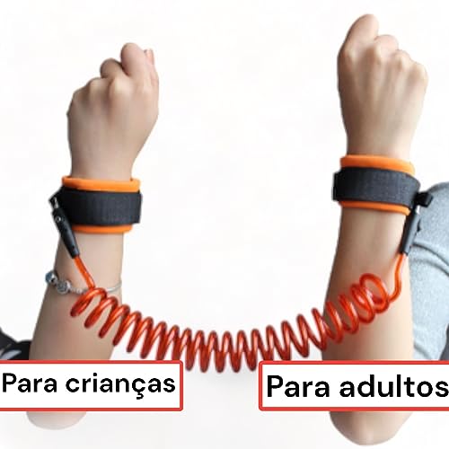 Proteção e Companhia: Pulseira Guia Anti-Perda Infantil Para Segurança e Diversão nos Passeios - NEX
