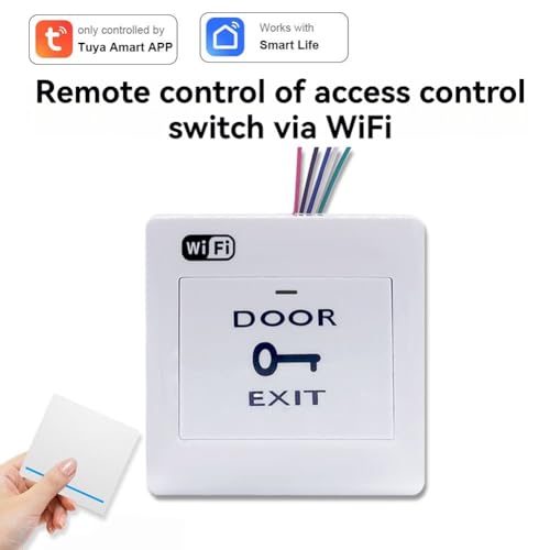 Interruptor de presión inalámbrico WiFi para domotizar la apertura de puerta 7