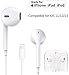 Produktbild In-Ear Kopfhörer für iPhone 11 HiFi-Audio Stereo Kopfhörer Ohrhörer mit Mikrofon und Lautstärkeregler Stereo Bass Kompatibel mit iPhone11/11Pro/X/8/7/XR/XS Max unterstützt alle iOS Systeme-Weiß
