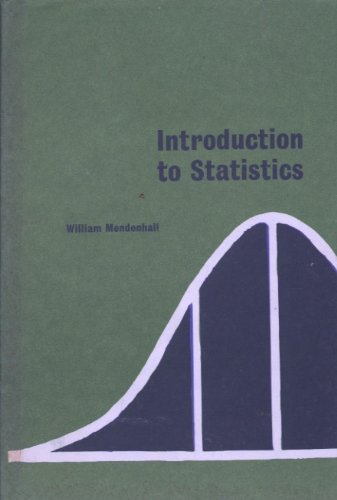 Introduction to Statistics B000GRKD7W Book Cover