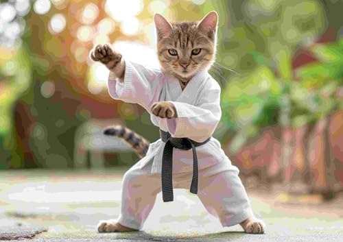 Postkartenblock Crazy Cats: 20 witzige Postkarten zum Verschenken und Verschicken