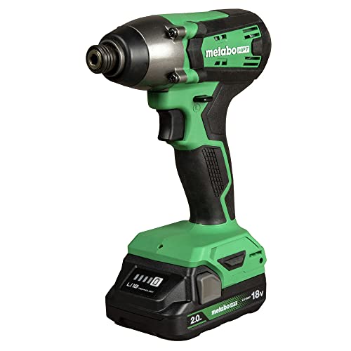 Metabo HPT 18V MultiVolt Cordless Hammer Drill and Impact Driver Combo Kit, Cordless Power Tool Set with 2 Lithium-Ion Batteries and Charger, Lightweight and Ergonomic Design, Carrying Bag, KC18DFX thumbnail 4