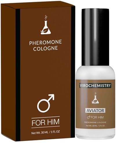 Pheromones to Attract Women for Men (Aviator) - Exclusive, Ultra Strength Organic Fragrance Body Cologne Spray - 1 Fl Oz (Human Grade Pheromones to Attract Women)