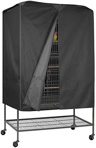 Explore Land Pet Cage Cover with Removable Top Panel – Good Night Cover for Bird Critter Cat Cage to Small Animal Privacy & Comfort