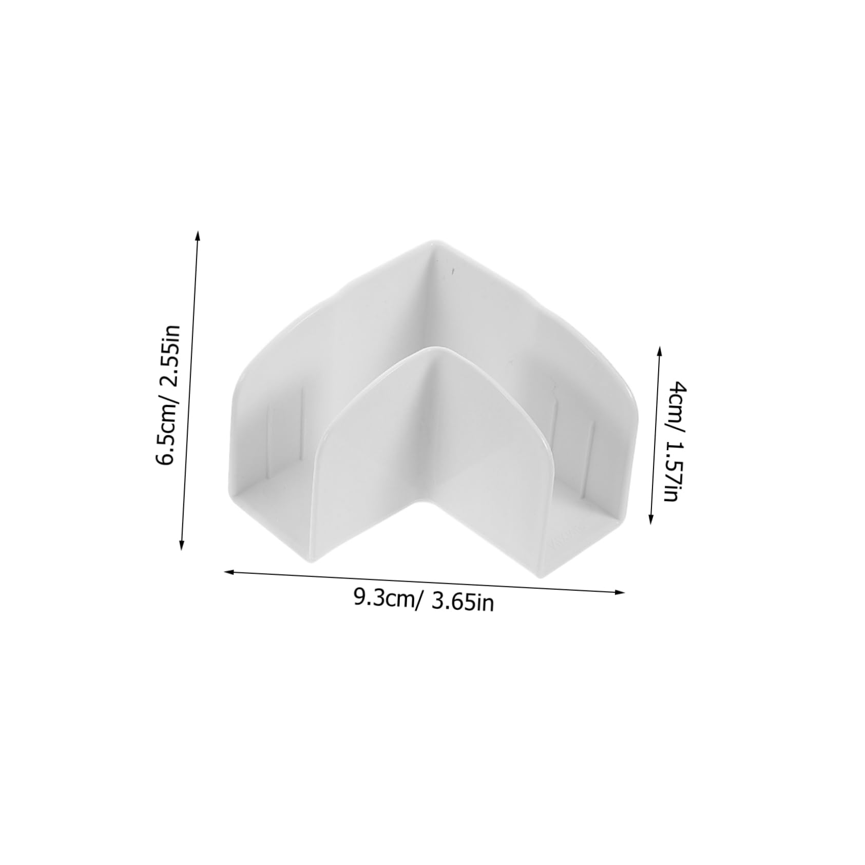 VANZACK Stabilizer 4 Pack Replacement Clips Extra Wide Baby Gate Base Retractable Suction Cup Design Childproof