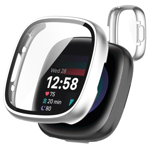 TOORQR For Fitbit Sense 2/Versa 4 P[X Fitbit Sense 2/Versa 4 Jo[ PCf Jo[ KXtB̌^ Sʕی ϏՌ y wh~ h~ LYh~ ho {Ɏq - Vo[