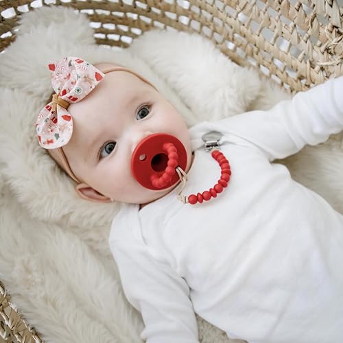 Image of Ryan & Rose Cutie PAT Pacifier Teether 10 Pack Assorted Colors (Monterey (Boy), Stage 1)