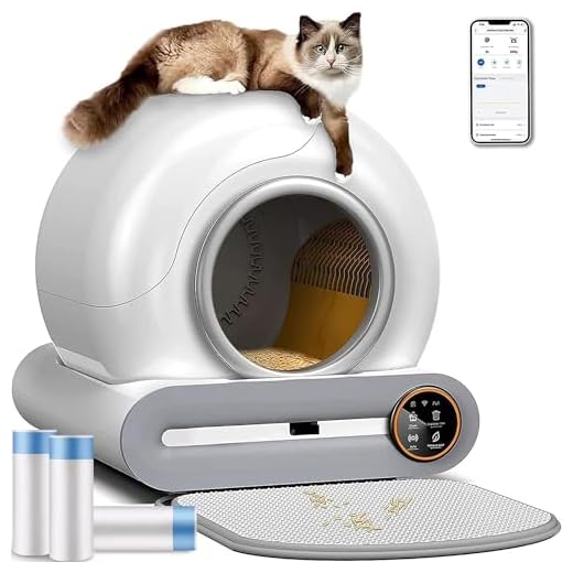 Elektrisches Katzenklo — Geschlossenes XXL