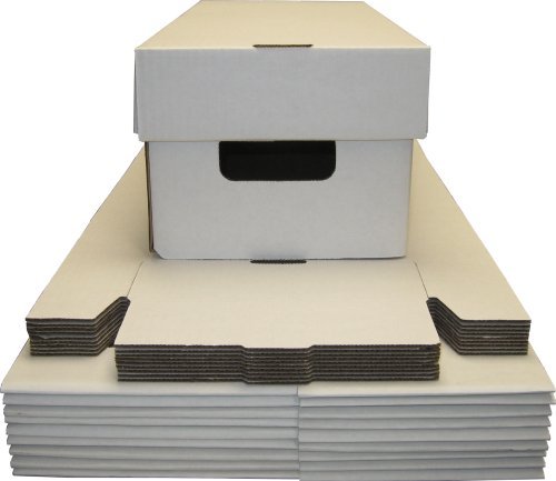 Fidomat(10) DVD Cardboard Storage Boxes - Holds 30 - BCW Brand