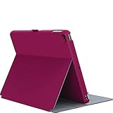 Speck Products StyleFolio Case for iPad Air/Air 2,Fuchsia Pink / Nickel Grey