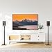 Mounting Dream Speaker Stands Height Adjustable for Satellite & Small Bookshelf Speakers, Set of 2 Floor Stand Mount for Bose Polk JBL Sony Yamaha and Others - 11LBS Capacity MD5402