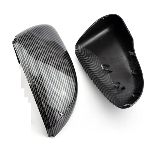 Coques de rétroviseurs pour VW Golf 6 GTI R MK6 aspect carbone