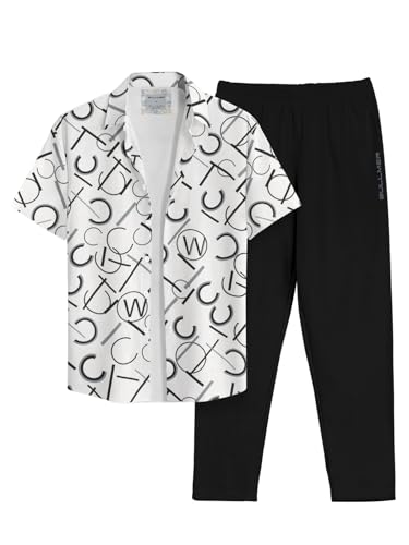 Image of BULLMER Clothing Set with Trendy Shirt & Pants Co-ords for Men