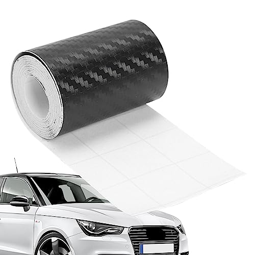 Cinta al por fibra carbono | Pegatinas 3D envoltura cinta coche película al por menor - DIY 3D Carbon Car Door Edge Guard Etiqueta protectora contra arañazos para pizarra