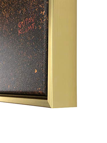 Wieco Art Framed Art The Kiss by Gustav Klimt Famous Oil Paintings Reproductions Modern Giclee Canvas Prints Canvas Wall Art with Golden Picture Frames for Wall Decor Home Decorations KISS-80x80-GF - Image 6