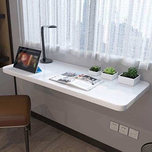 Foldable Wall Mounted Table Space Saving Workbench for Kitchen Balcony or Apartment White 60x30cm Ideal for JNHWll Spaces Versatile & Practical