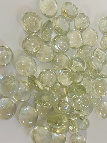 Mezzaluna Gifts 1kg Small Clear Glass Decorative Pebble Beads - Image 4