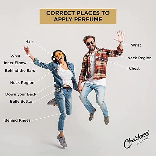 CHARLENE Luxury Perfume For Men & Women - Intimate Gold 30Ml (Pack Of 2)