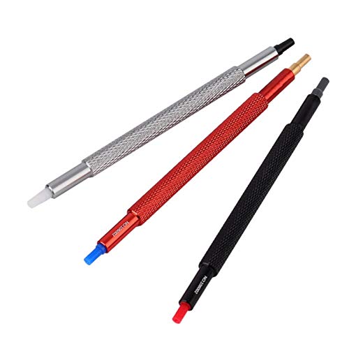 Brrnoo 3Pcs Watch Hand Pressers Pusher Fitting Set Kit,Watch Hand Puller Tool Wristwatch Repair Tool Watch Strap Repair Tool Link Pin Remover Repair Tool
