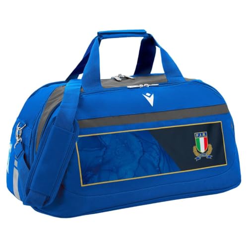 Bolsa de deporte Macron Italia azul ideal para el gimnasio y tus escapadas