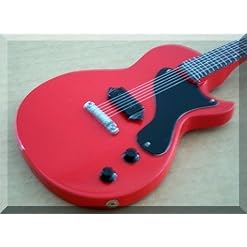 John Lennon miniature Mini Guitar Les Paul Beatles - Les Beatles, Paul McCartney, John Lennon, RIngo Starr, George Harrison