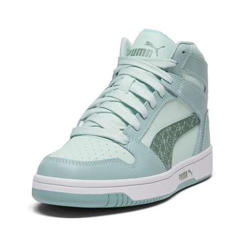 PUMA Womens Rebound Layup Lace Up Sneakers Shoes Casual - Blue - Size 7.5 M2