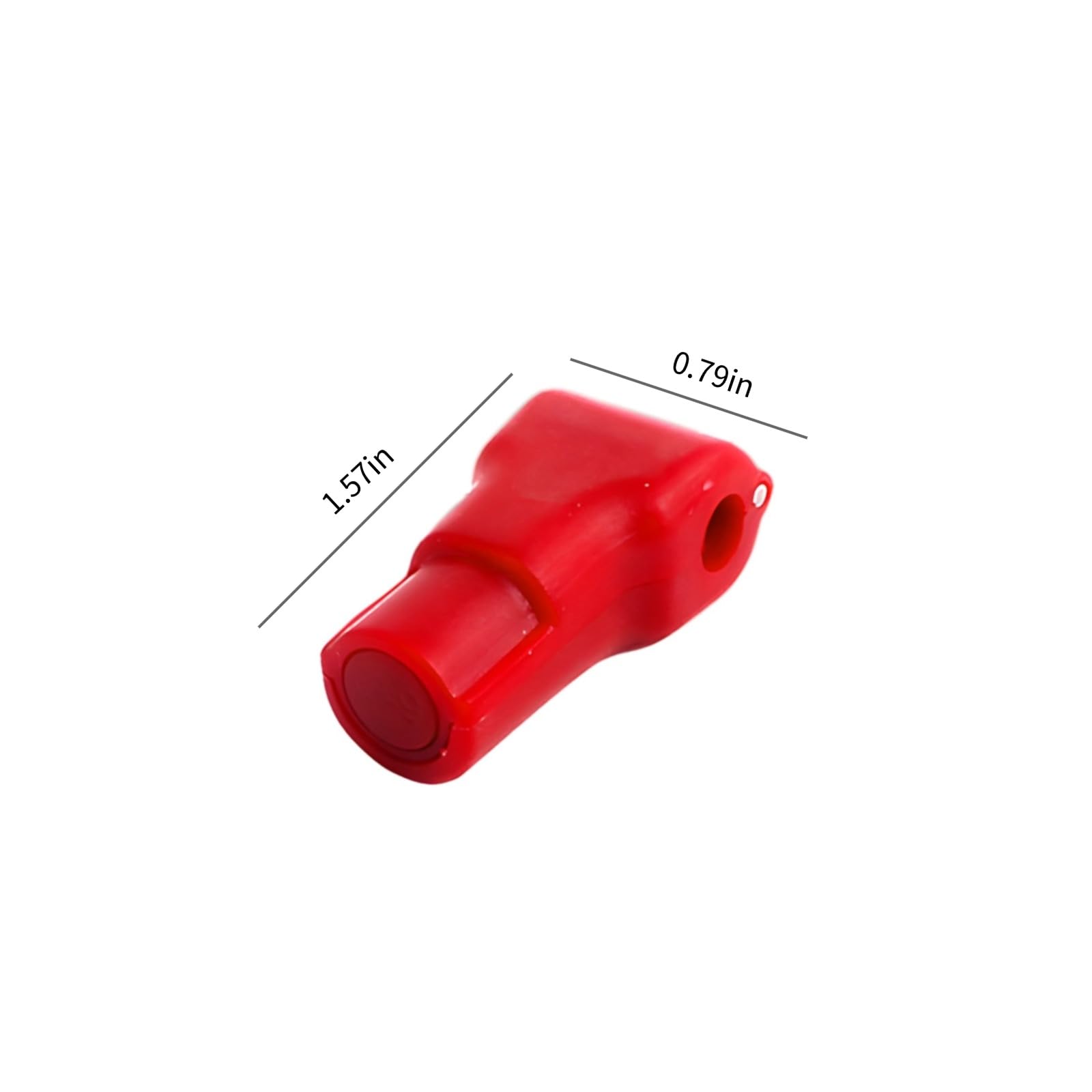 Generisch 100 szt. zatrzasków zabezpieczających Stop Lock, uniwersalne zapięcia hakowe do pegboardu, plastikowe klipsy zabezpieczające z otworem 0,24 cala do prezentacji sklepu i ochrony towarów