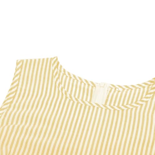 Robe d'été tendance à rayures pour vos journées de plage et balades - 7