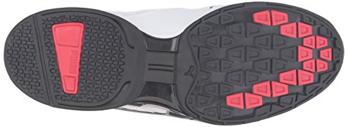 Image of PUMA mens Tazon 6 Wide Sneaker, Puma White / Puma Black / Puma Silver, 11.5 Wide US