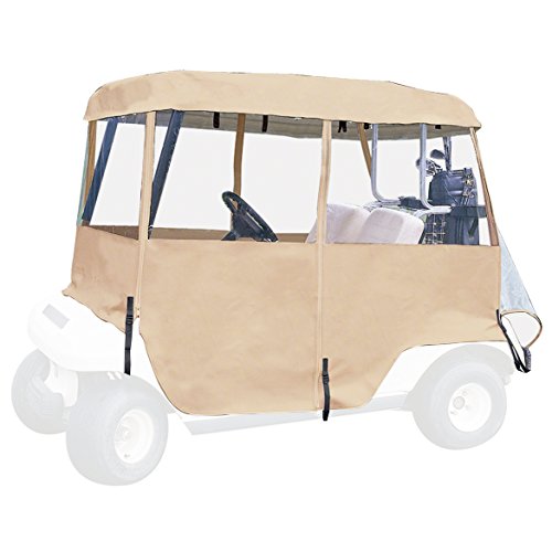 Classic Accessories 72072 4-Sided Deluxe 2-Person Golf Cart Enclosure #1