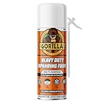 Gorilla Heavy Duty Expanding Foam 353ml - Multi-Purpose, Durable & Seals out Air, Moisture & Pests | No Shrinkage & Maximum Seal | For Indoor & Outdoor* Use