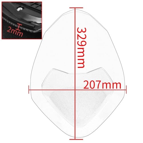 Capot de siège arrière Street Triple RS765 remplace selle passager instable - 6