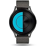 ZIIIRO Lunar Unisex Watches Gunmetal Ocean