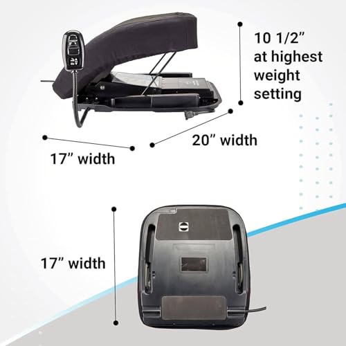 Electric Seat Assist Lifting Cushion Chair Powered Lift Power Elderly Hoist Up to 280 Lbs To Help Elderly and Disabled People Get in and Out - Image 4