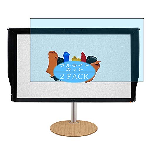 VacFun Lot de 2 Anti Lumière Bleue Protection d'écran, Compatible avec Acer ConceptD CP7 CP7271K Pbmiphzx CP7271KPbmiphzx 27", Film Protecteur Anti Blue Light(Non vitre Verre trempé)