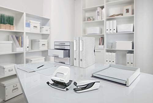 Leitz Wow A5 Lined Notebook - Hardcover 160 Pages FSC Certified Paper Green Geometric Pattern