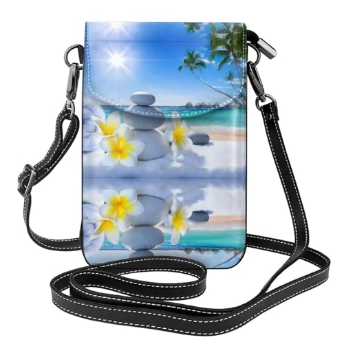 Sac à rabat téléphone et portefeuille imprimé floral
