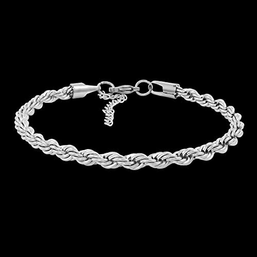 8 inch Stainless Steel Chain Bracelet