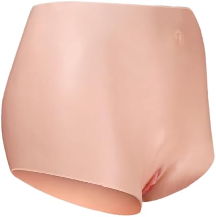 Traje Falso de Menina com Calcinha-Vagina Artificial para Homens - Produtos Adultos e Brinquedos Sexuais