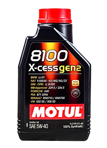 Aceite de Motor Motul 5W-40 Set de 6 Botellas 1 L miniatura 2